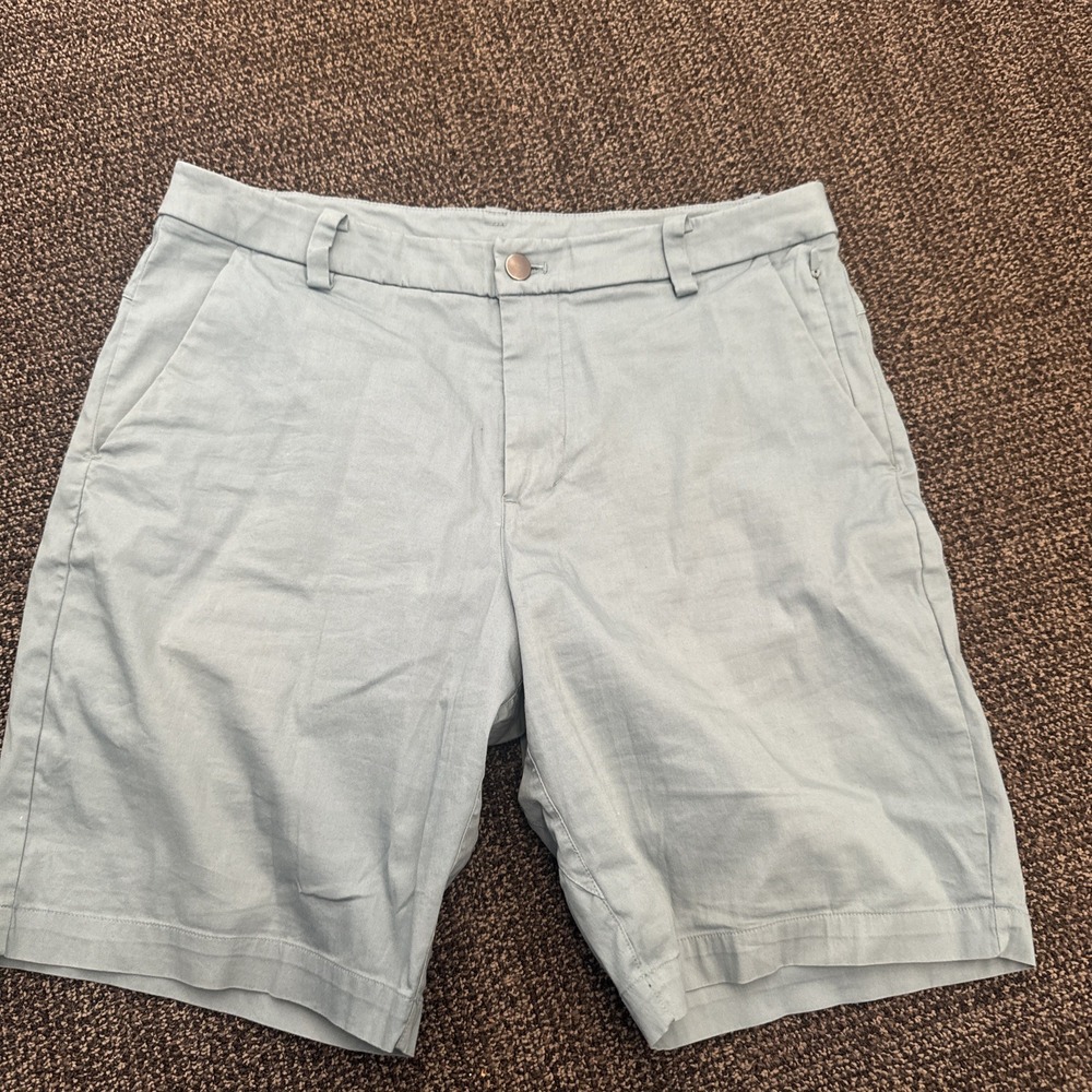 Lululemon Commission Short Size 32 Blue/green  7inch